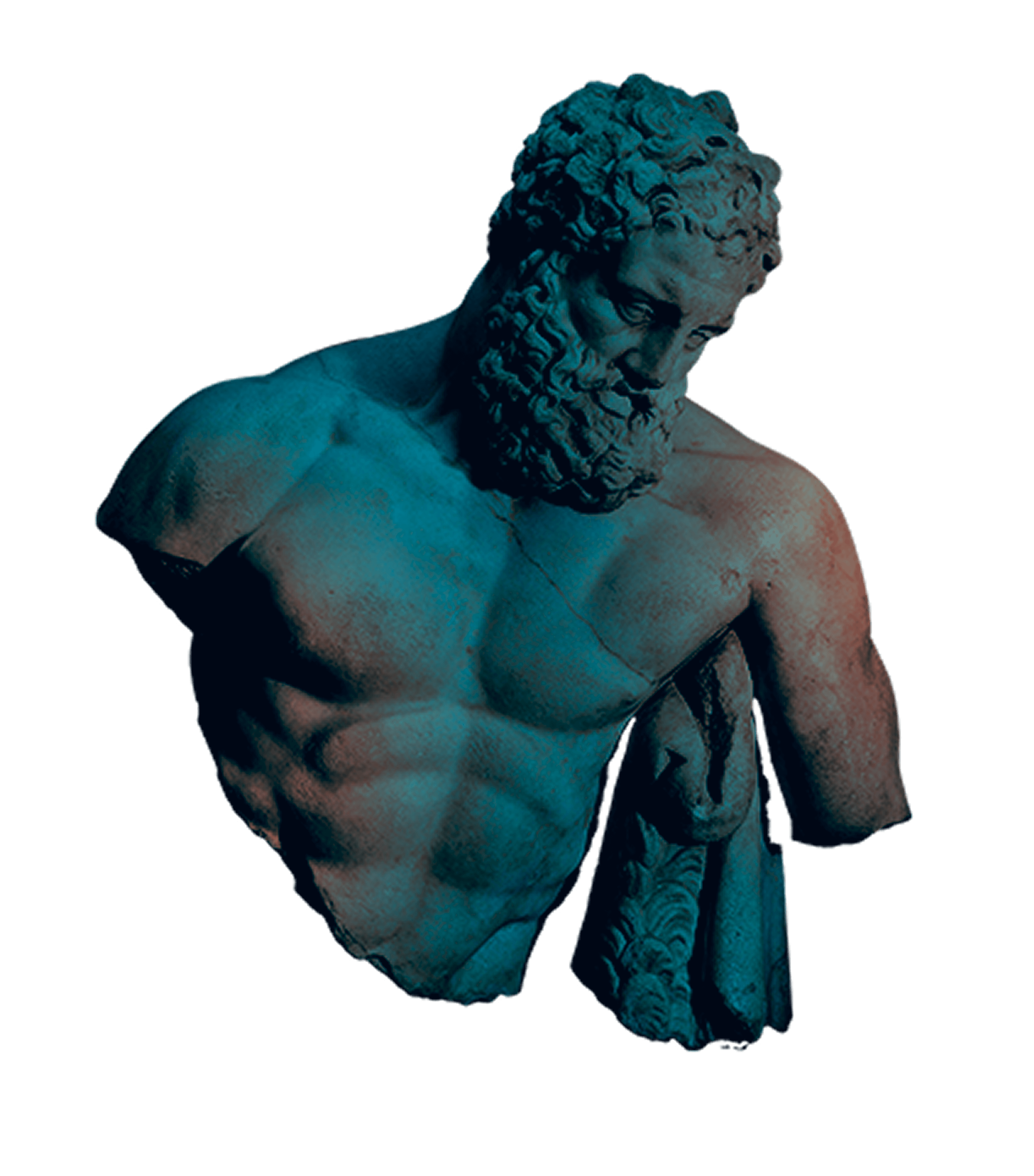 Greek digital art with futuristic style. Design por Ziga Testen.